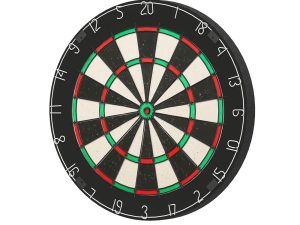 18" Dartboard Dart Board with Steel Darts Competition Party Game