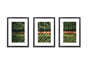 3 PCS Photo Frame Wall Set A3 Picture Home Decor Art Gift Present Black