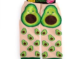 Avocado Feet Speak Socks