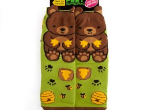 Bear Feet Speak Socks