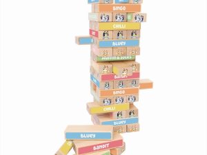 Bluey Tumbling Tower Game