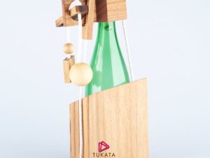 Brainteaser wine bottle mystery lock puzzle- open the lock before you can have a drink! Great party gift