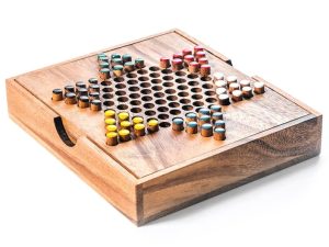 Chinese Checkers - wooden board game