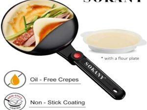 Electric Crepe Maker Frying Griddle Non Stick Pancake maker Baking Pan