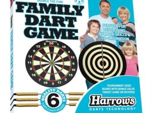 Family Dartboard 2 In 1 Game