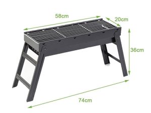 Foldable Portable BBQ Charcoal Grill Barbecue Camping Hibachi Picnic Large