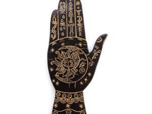 Gold Palmistry Incense Burner