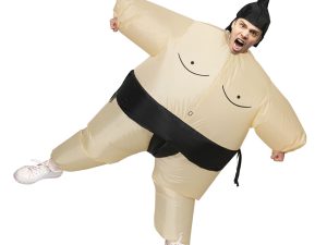 Inflatable Sumo Costume Adult Suit Blow Up Party Fancy Dress Halloween Cosplay