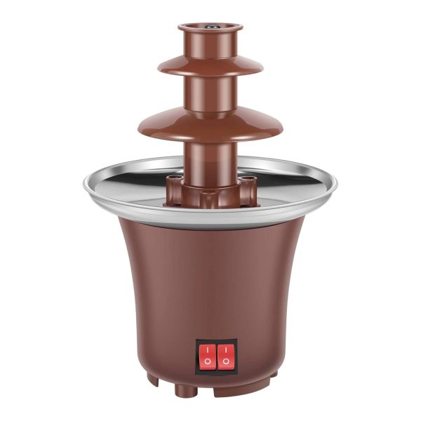 Kitchee 3 Tier Mini Chocolate Fountain Fondue Electric Machine