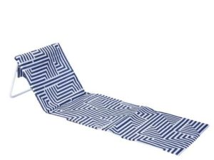 Lazy Dayz Fold Up Beach Lounger - Makena