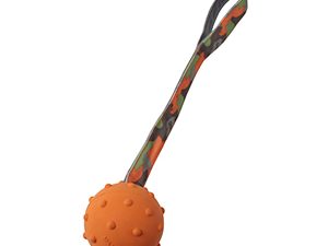 Major Dog Speed Sling Ball with Handle - Small - Fetch and Tug Toy