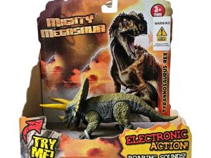 Mighty Megasaur Electronic Action Dinosaur Triceratops