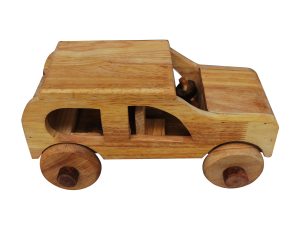 Natural Wooden Car