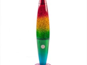 Rainbow Glitter Lamp