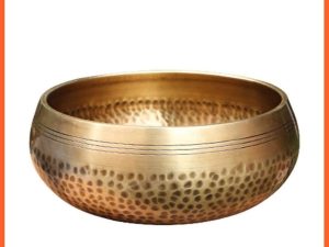 Singing bowl Nepalese Tibetan genuine 592g bowl 12 cm size includes genuine wand