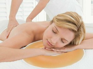 Soft Silicone Face Pillow SPA Gel Face Pad Rest Massage Pillow Cradle Cushion Orange