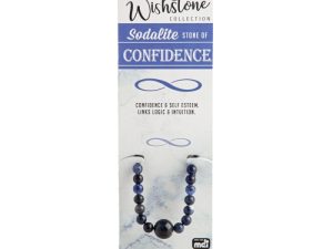 Wishstone Collection Sodalite Bead Bracelet