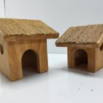 Wooden Cottage set of 2