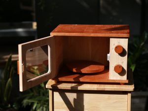 Wooden Microwave Oven